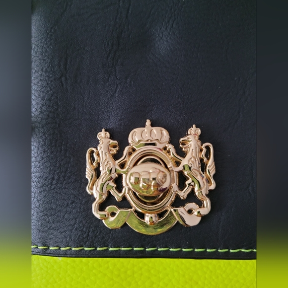 Neon Yellow Crossbody / Clutch Bag - Picture 6 of 10